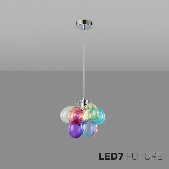 Innerspace - Bubbles Multicolour Chandelier